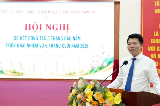Phường Yên Nghĩa tạo chuyển biến từ đổi mới phương thức lãnh đạo