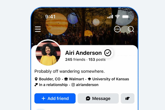 Facebook triển khai xác minh khuôn mặt để nhận diện người dùng thật