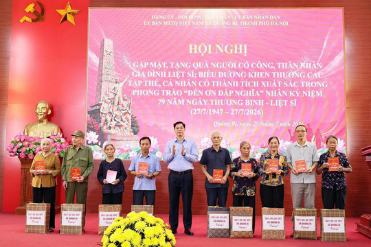 Xã Quảng Bị lan tỏa phong trào "Đền ơn đáp nghĩa"