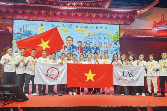 Đầu bếp Việt giành nhiều giải thưởng lớn tại đấu trường ẩm thực quốc tế
