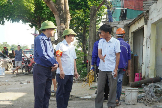 Xã Đại Xuyên hỗ trợ người dân giải phóng mặt bằng dự án Trục không gian Quốc lộ 1A