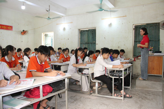 Xã Mỹ Đức: 6 trường công lập đa cơ sở sau sắp xếp