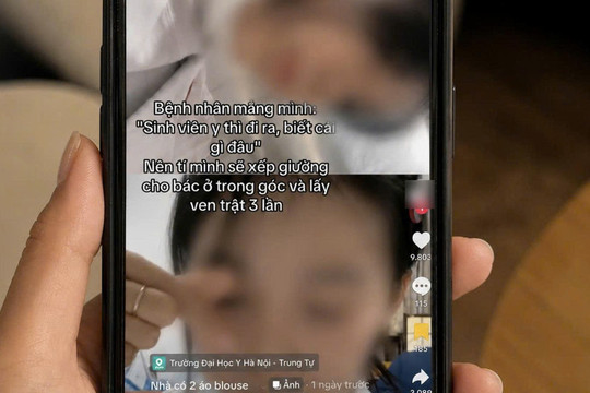 Trường Đại học Y Hà Nội không dung túng cho phát ngôn lệch chuẩn của sinh viên
