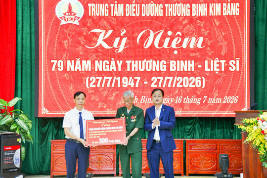 Agribank lan tỏa nghĩa tình tri ân thương binh - liệt sĩ, người có công với cách mạng