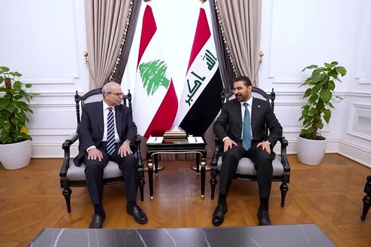 Iraq và Lebanon thúc đẩy hợp tác kinh tế, phát triển các dự án khu vực
