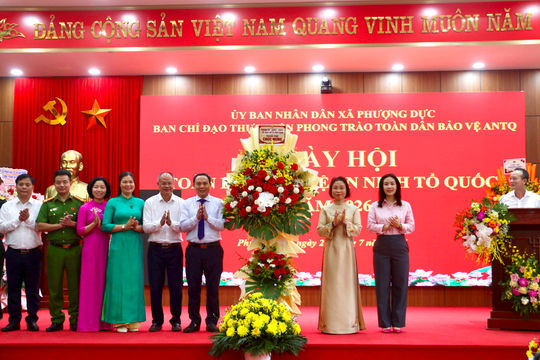 Xã Phượng Dực: Xây dựng thế trận lòng dân vững chắc, giữ vững bình yên từ thôn, xóm