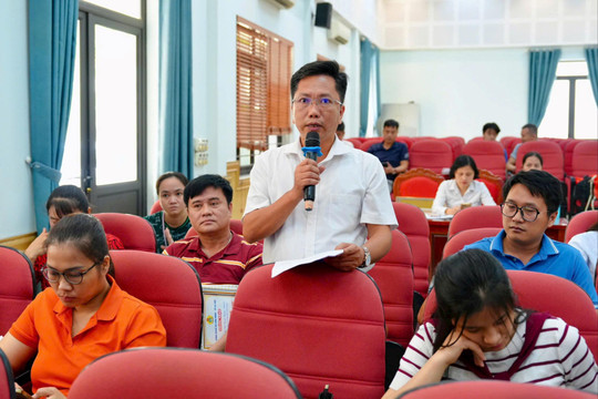 "Lắng nghe đoàn viên, người lao động nói" tại xã Sơn Đồng