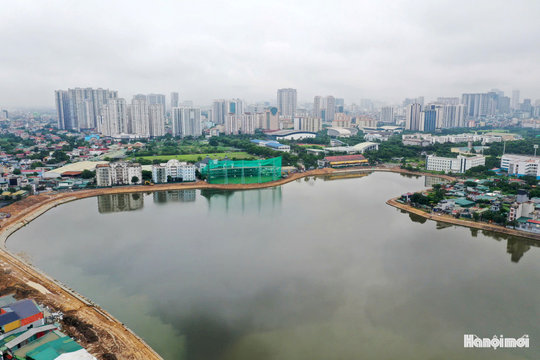 Loạt hồ chứa nước "khổng lồ" giải quyết úng ngập mùa mưa ở phía Tây Hà Nội