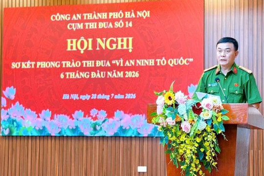 Cụm thi đua số 14 sơ kết phong trào "Vì an ninh Tổ quốc"