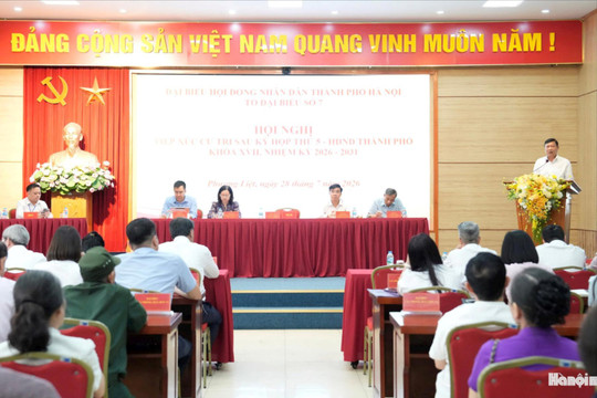 Cử tri kiến nghị giải quyết quyền lợi người dân ảnh hưởng bởi hầm chui Vành đai 2,5