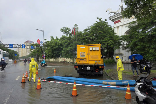 Mưa lớn sáng 29-7: Cao nhất 71mm, điểm ngập rút nhanh