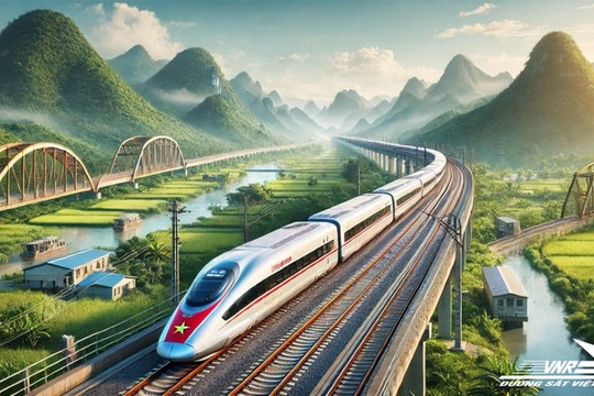 Hoàn thành lựa chọn đơn vị tư vấn dự án đường sắt tốc độ cao Bắc - Nam vào quý III-2026
