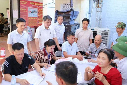 Phương châm “6 rõ” tạo sự đồng thuận trong công tác giải phóng mặt bằng tại xã Thượng Phúc