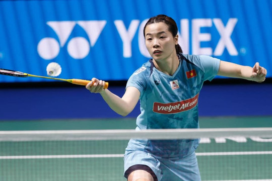 Thùy Linh thắng thuyết phục tay vợt chủ nhà, vào vòng hai Đài Loan mở rộng 2026