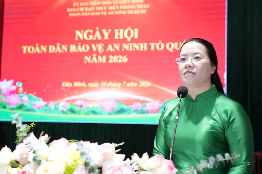 Xây dựng thế trận an ninh nhân dân vững chắc từ cơ sở