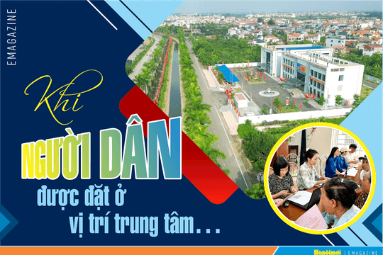 Xã Ô Diên (Hà Nội): Khi người dân được đặt ở vị trí trung tâm…