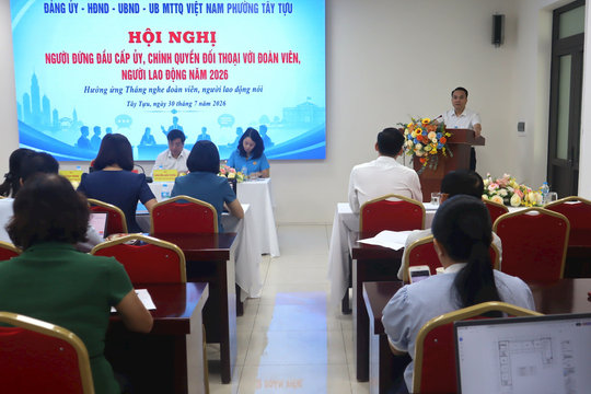 Đối thoại để tháo gỡ vướng mắc, chăm lo tốt hơn cho người lao động