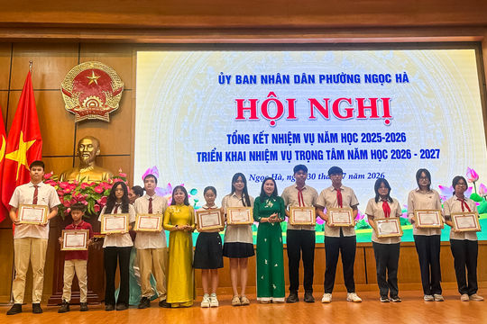 Phường Ngọc Hà: Ngành Giáo dục quyết tâm bứt phá trong năm học 2026 - 2027