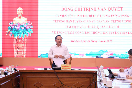 Để báo chí thực sự là dòng chủ lưu của đời sống thông tin, tiếng nói của nhân dân...