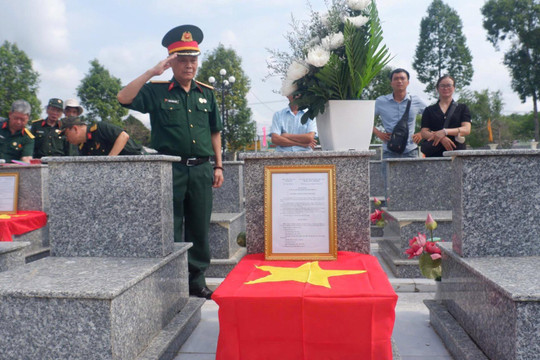 Cựu chiến binh Thủ đô trên hành trình “trả lại tên cho đồng đội”