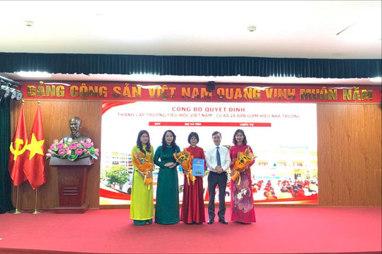 Phường Ba Đình hoàn thành sắp xếp hệ thống trường công lập