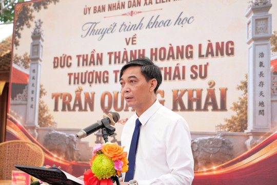 Giáo sư Lê Văn Lan: Đền thờ Trần Quang Khải là một địa chỉ lịch sử đặc biệt của Thăng Long