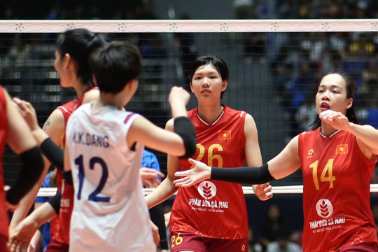 Thắng Philippines 3-1, tuyển bóng chuyền nữ Việt Nam khởi đầu thuận lợi tại SEA V.Cup 2026