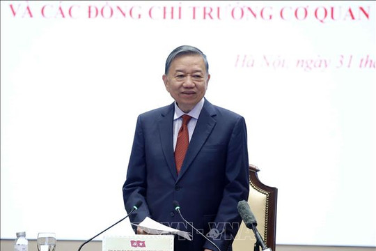 Tổng Bí thư, Chủ tịch nước Tô Lâm: Xác định ngoại giao phục vụ phát triển là trung tâm