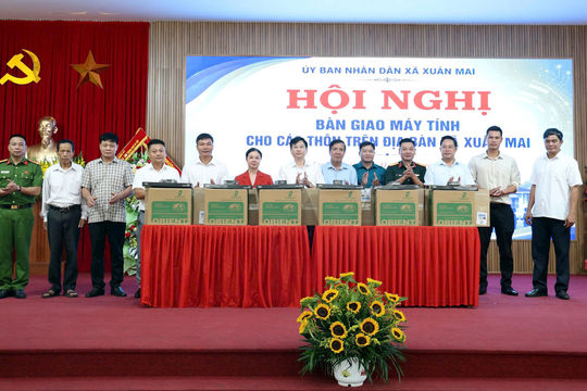 Xã Xuân Mai phát động đợt cao điểm 100 ngày chuyển đổi số