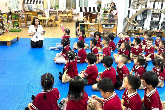 Hà Nội có 15 cơ sở mầm non thí điểm chương trình giáo dục mới