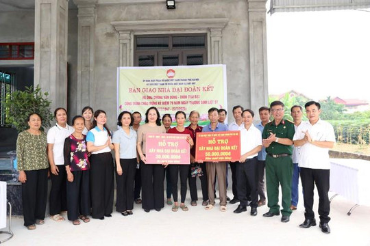 Nếp sống nghĩa tình nơi mái ấm “Đại đoàn kết”