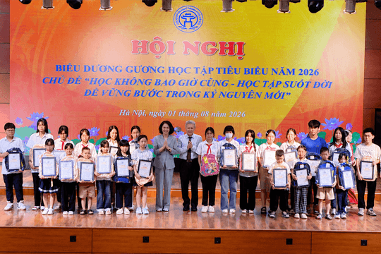 Hà Nội biểu dương 250 gương học tập tiêu biểu