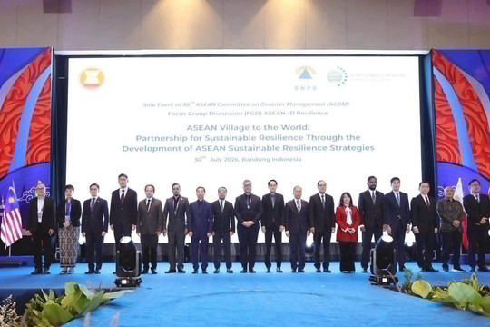 Việt Nam tham gia tích cực vào nỗ lực quản lý thiên tai của ASEAN