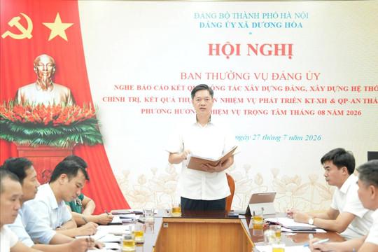 Xã Dương Hòa: Chung sức, đồng lòng thực hiện các mục tiêu phát triển kinh tế - xã hội