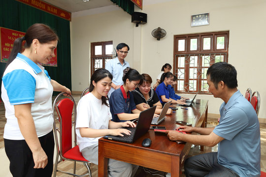 Phúc Sơn dồn lực làm sạch dữ liệu đất đai