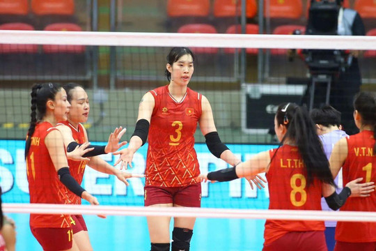 Thua Thái Lan, tuyển bóng chuyền nữ Việt Nam về nhì chặng 1 SEA V.Cup 2026