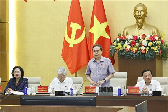 Chủ tịch Quốc hội Trần Thanh Mẫn: Xây dựng luật để mở đường cho phát triển