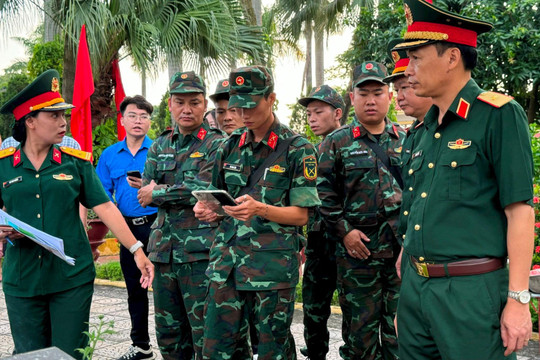 Triển khai lấy mẫu hài cốt liệt sĩ tại Nghĩa trang liệt sĩ Nhổn