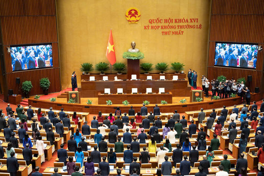 Quốc hội khóa XVI khai mạc kỳ họp không thường lệ thứ nhất