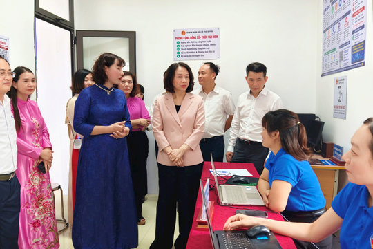 Thí điểm ra mắt mô hình Nhà văn hóa - Khu thể thao đa chức năng tại thôn Vạn Điểm