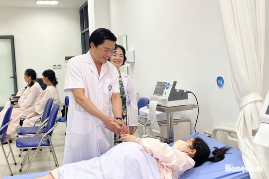 Bệnh viện Phụ sản Trung ương cơ sở 2 chính thức đi vào hoạt động: Giảm tải và hiện đại hóa kỹ thuật chuyên sâu