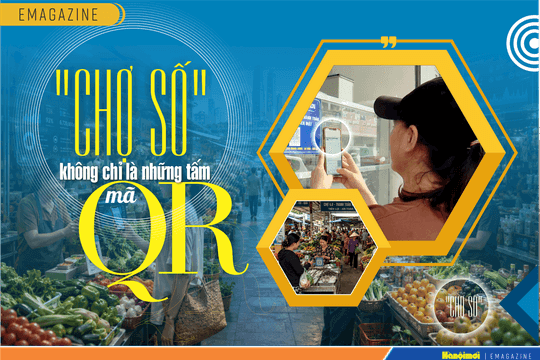"Chợ số" không chỉ là những tấm mã QR