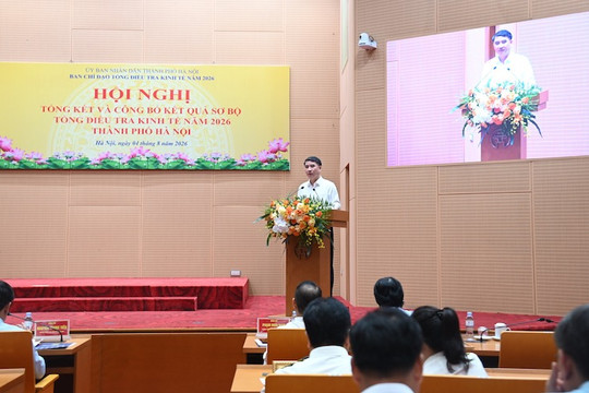 Tổng điều tra kinh tế năm 2026: Hà Nội tiếp tục là trung tâm doanh nghiệp lớn của cả nước