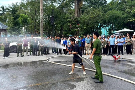 Phường Bạch Mai: Khống chế “giặc lửa”