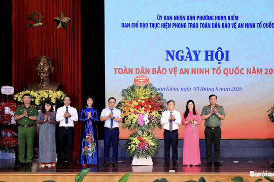 Hoàn Kiếm phải trở thành địa bàn tiêu biểu của Thủ đô về an ninh, an toàn, kỷ cương, văn minh và thân thiện