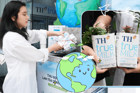 Những “con số biết nói” về nỗ lực giảm nhựa của Tập đoàn TH