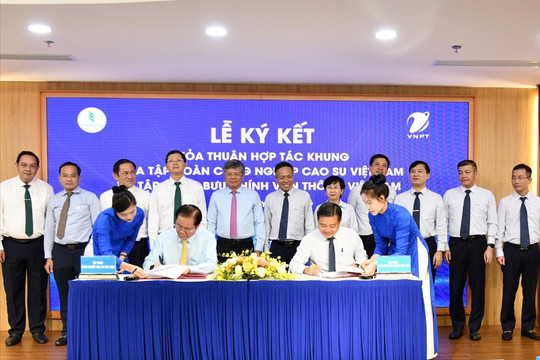 VNPT và VRG nghiên cứu phát triển mô hình khu công nghiệp công nghệ số