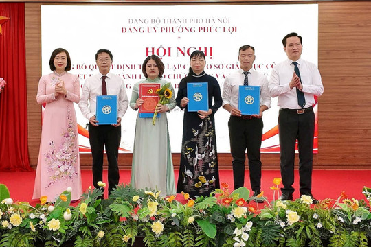 Phường Phúc Lợi hoàn thành sắp xếp hệ thống trường công lập