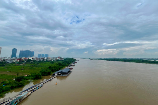 Hà Nội: Các xã, phường ven sông chủ động ứng phó thủy điện xả lũ
