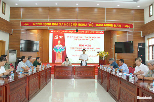 Giám sát từ cơ sở, bảo đảm chất lượng các công trình đầu tư công ở Phú Thượng